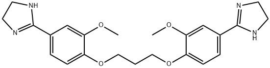 1,3-Di-(4-imidazolino-2-methoxyphenoxy)propane 结构式