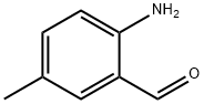 2-氨基-5-甲基苯甲醛 结构式