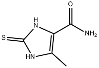 1H-Imidazole-4-carboxamide,2,3-dihydro-5-methyl-2-thioxo-(9CI) 结构式