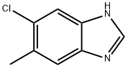 1H-Benzimidazole,5-chloro-6-methyl-(9CI) 结构式