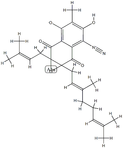 Antibiotic SF-2415A2 结构式