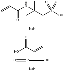 DISODIUM,2-METHYL-2-(PROP-2-ENOYLAMINO)PROPANE-1-SULFONATE,PHOSPHINITE,PROP-2-ENOIC ACID 结构式