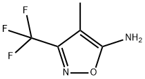 5-Isoxazolamine,4-methyl-3-(trifluoromethyl)-(9CI) 结构式