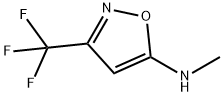 5-Isoxazolamine,N-methyl-3-(trifluoromethyl)-(9CI) 结构式