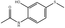 2-hydroxy-5-methylthioacetanilide 结构式