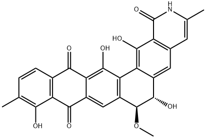 欧石南霉素 结构式