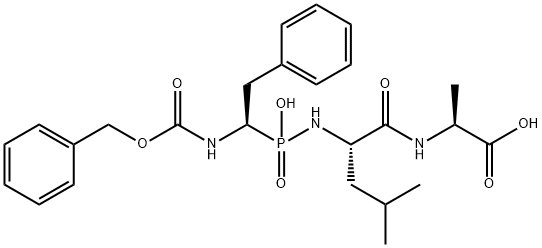 carbobenzoxy-phenylalanyl(p)-leucyl-alanine 结构式