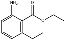 Ethyl 2-amino-6-ethylbenzoate 结构式