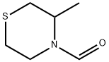 4-Thiomorpholinecarboxaldehyde, 3-methyl- (9CI) 结构式