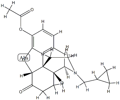 Naltrexone 3-acetate 结构式