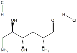 2,6-DiaMino-2,3,6-trideoxy-D-ribo-Hexose Dihydrochloride 结构式