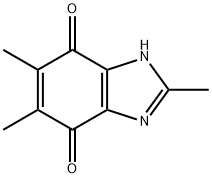 1H-Benzimidazole-4,7-dione,2,5,6-trimethyl-(9CI) 结构式