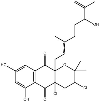 napyradiomycin A2 结构式