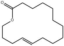 环十五烯内酯 结构式