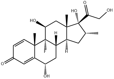 6-Α-羟基地塞米松 结构式