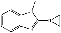 1H-Benzimidazole,2-(1-aziridinyl)-1-methyl-(9CI) 结构式