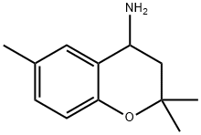 (2,2,6-三甲基色满-4-基)胺 结构式