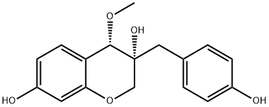 3'-去氧-4-甲氧基苏木醇 结构式