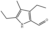 1H-Pyrrole-2-carboxaldehyde,3,5-diethyl-4-methyl-(9CI) 结构式