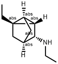 Tricyclo[2.2.1.02,6]heptan-3-amine, N,1-diethyl-, stereoisomer (9CI) 结构式