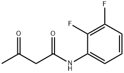 N-(2,3-二氟苯基)-3-氧代丁酰胺 结构式