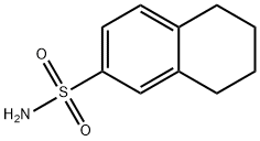 5,6,7,8-四氢萘-2-磺酰胺 结构式
