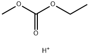 Carbonic  acid,  ethyl  methyl  ester,  conjugate  monoacid  (9CI) 结构式