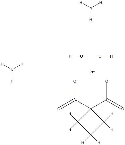 卡铂杂质 结构式