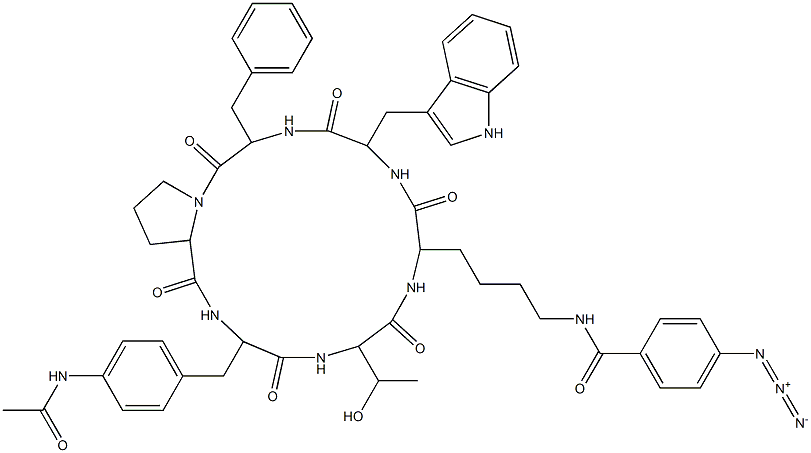 azidobenzamido 008 结构式
