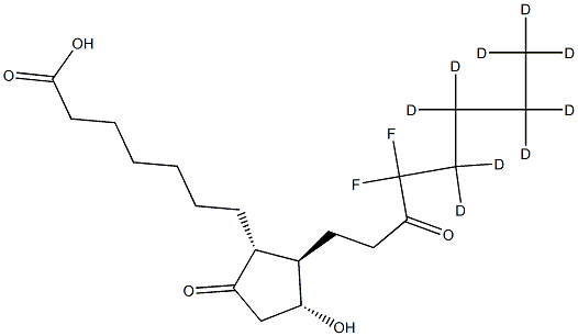 鲁比前列素-D9 结构式