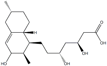 3-hydroxy-3,5-dihydromonacolin L 结构式