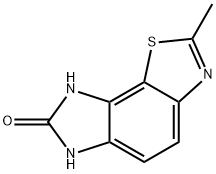 6H-Imidazo[4,5-g]benzothiazol-7-ol,2-methyl-(6CI) 结构式