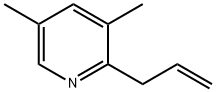 Pyridine,3,5-dimethyl-2-(2-propenyl)-(9CI) 结构式