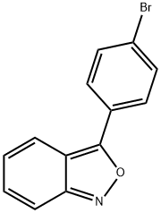 3-(4-溴苯基)苯并[C]异噁唑 结构式