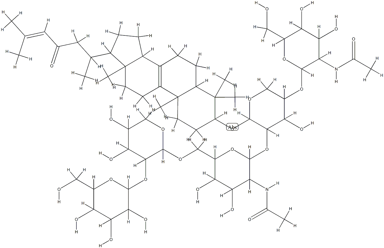 sarasinoside B1 结构式
