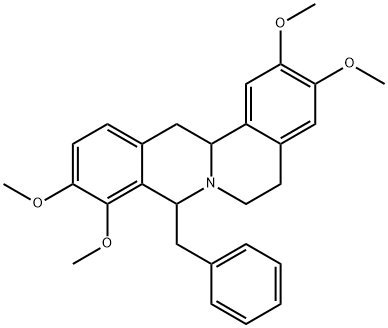 benzyltetrahydropalmatine 结构式