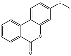 3-methoxy-6H-benzo[c]chromen-6-one 结构式