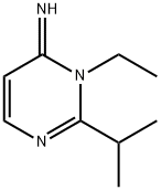 4(3H)-Pyrimidinimine,3-ethyl-2-(1-methylethyl)-(9CI) 结构式