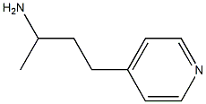 4-Pyridinepropanamine,alpha-methyl-(9CI) 结构式