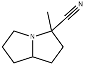1H-Pyrrolizine-3-carbonitrile,hexahydro-3-methyl-(6CI) 结构式