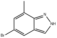5-broMo-7-Methyl-1H-indazole 结构式