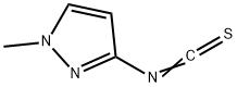 1H-Pyrazole,3-isothiocyanato-1-methyl-(9CI) 结构式