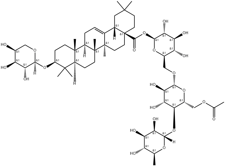 刺五加叶苷D1 结构式