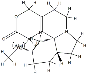 14,17-Dihydro-3-methoxy-16(15H)-oxaerythrinan-15-one (3beta)- 结构式