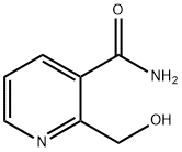 9CI)-2-(羟基甲基)-3-吡啶羧酰胺 结构式