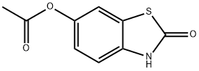 2(3H)-Benzothiazolone,6-(acetyloxy)-(9CI) 结构式