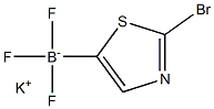 POTASSIUM 2-BROMOTHIAZOLE-5-TRIFLUOROBORONATE 结构式