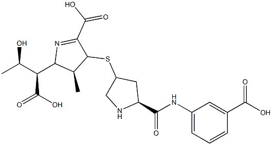 厄他培南杂质20 结构式