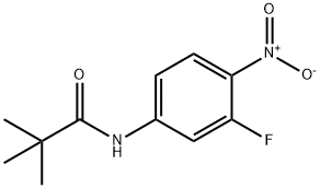 N-(3-fluoro-4-nitrophenyl)-2,2-dimethyl- 结构式