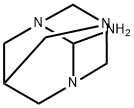 1,3,5-Triazatricyclo[3.3.1.13,7]decan-2-amine(9CI) 结构式